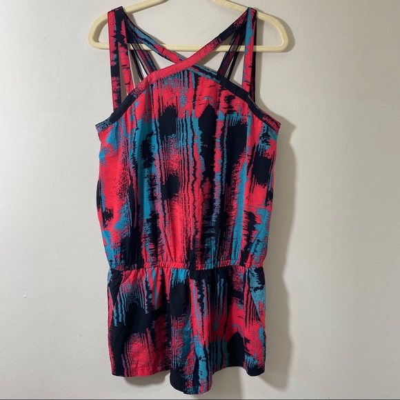 FABLETICS LIZA ROMPER HEAT WAVE PRINT Lightweight - Picture 2 of 10